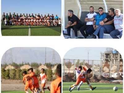 تساوی تیم زیر ۱۳ ساله های آکادمی فوتبال باشگاه مس رفسنجان در بازی‌ تدارکاتی